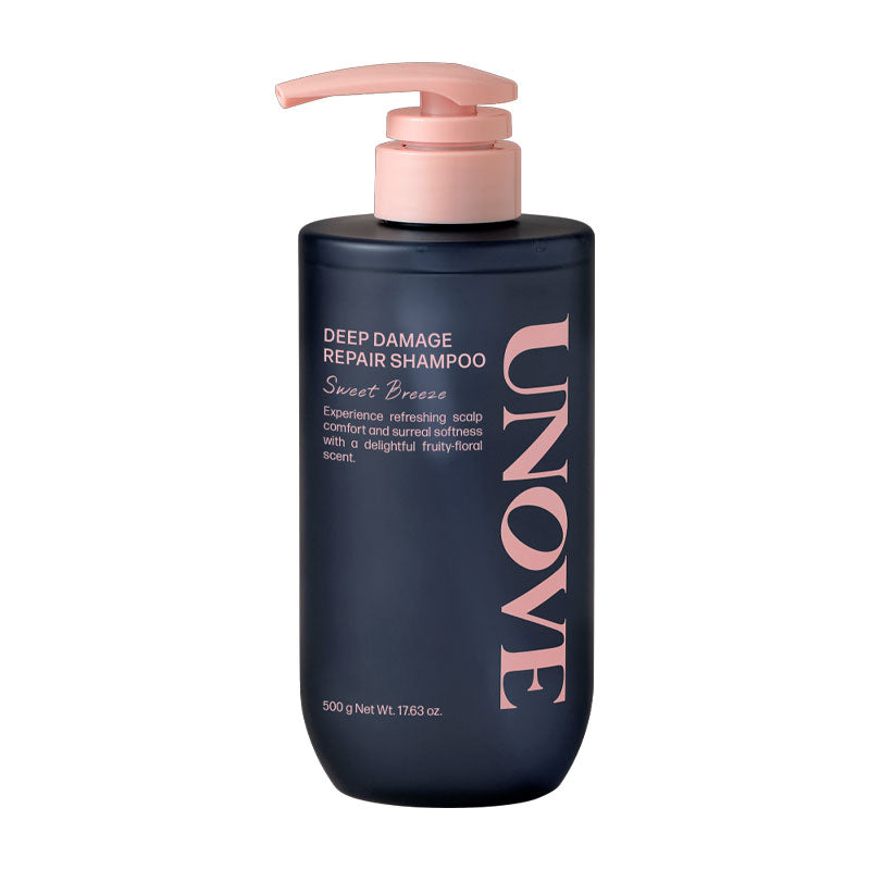Unove Deep Damage Repair Shampoo 500ml - Sweet Breeze-1