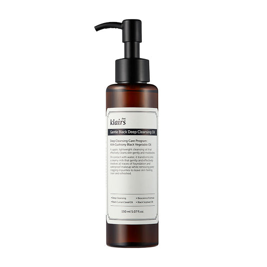 Dear, Klairs Gentle Black Deep Cleansing Oil 150ml-1