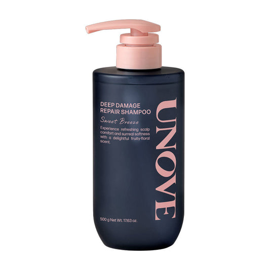 Unove Deep Damage Repair Shampoo 500ml - Sweet Breeze-1